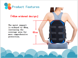 Faja Ortopédica HKJD con Placa de Soporte Rígida para Fractura Lumbar, Espondilolistesis, Osteoporosis, Recuperación, Soporte Lumbar - Product Image 5