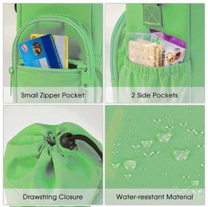 Custom Stylish Walk <b>Bottle</b> <b>Bag</b> Water <b>Bottle</b> Holder 40oz Water <b>Bottle</b> Carrier Sling Hydration Crossbody <b>Bags</b> - Product Image 5