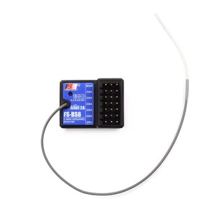 Receptor Original Flysky FS-BS6 2.4G 6CH con Giroestabilizador Incorporado AFHDS2, Molde Privado para Transmisores FlySky FS-GT5 FS-IT4S - Product Image 5