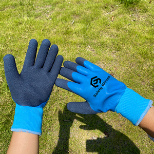 Găng tay mùa đông tùy chỉnh logo CY 13+<span class=keywords><strong>7</strong></span> Gauge, chống lạnh, phủ latex, bảo hộ lao động ngoài trời dành cho nam - Product Image 5