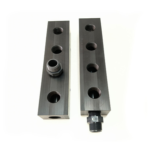 Custom pp Pe acrilico metallo 3 porte 4 porte lavaggio morbido pressa collettori di lavaggio 1 ''1/2'' 3/4 ''Npt collettori di filo - Product Image 6