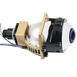 Saiman Projecteur <span class=keywords><strong>Mini</strong></span> Bi-LED Personnalisé 130W pour Phares, Faisceau Haut/Bas, Puce 3 Pouces 3570, Installation Sans Perte, Nouveau 6000K - Product Image 3