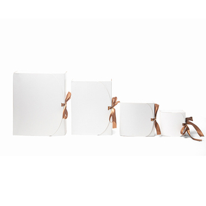 Boîte en papier kraft à prix abordable, boîte d'emballage alimentaire, boîte d'emballage cadeau avec ruban - Product Image 4