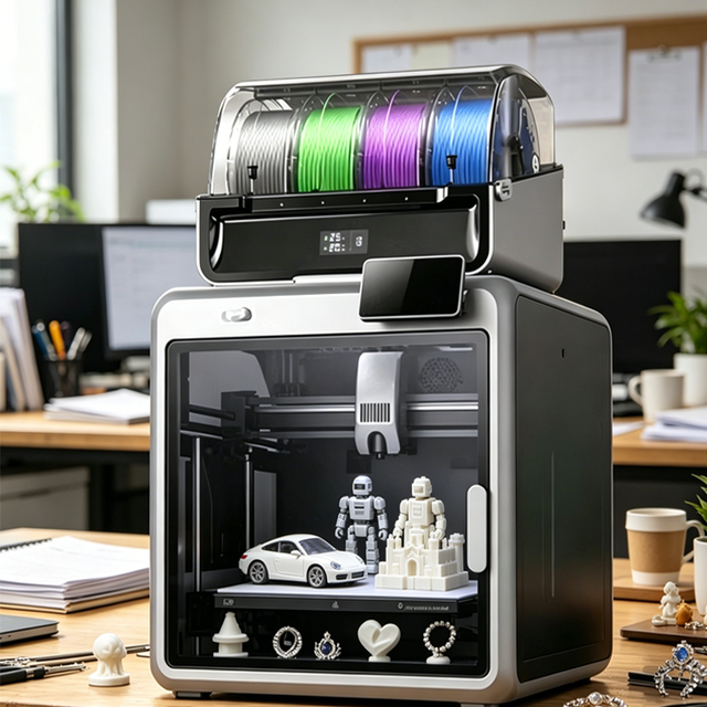 K2 Pro Combo 30*30*30cm Creative DIY 3d Desktop Printer Jewellery 3d Printer Machine Jewelry 3d Printer