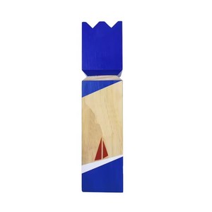 Jeu de blocs <span class=keywords><strong>Viking</strong></span> Chess pour Kubb, jeu de blocs imprimés pour pelouse extérieure, pour vos jouets et structures d'extérieur - Product Image 4