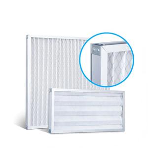 Filtre à air de remplacement de haute qualité 16x25x1, filtre à air plissé AC <span class=keywords><strong>G3</strong></span> G4 MERV8, panneau pré-filtre, nouveau filtre à air avec cadre en carton, directement de l'usine. - Product Image 2