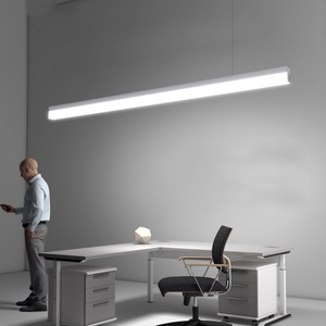 Vente en gros de lampes LED 36w, design moderne, lampe suspendue pour bureau et salon, lumière linéaire LED - Product Image 5
