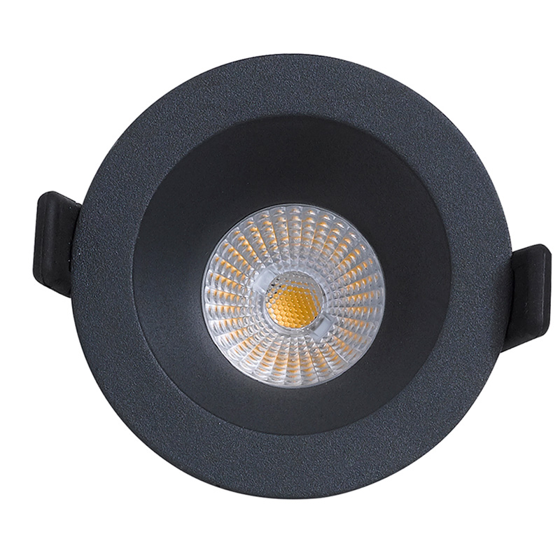 8 Вт, ip44, светодиодная лампа, прожектор, потолочный светильник, черный