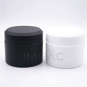 Matte đôi tường <span class=keywords><strong>container</strong></span> cho mỹ phẩm mặt kem bao bì với vít nắp 250ml 8oz cho cơ thể bơ - Product Image 5