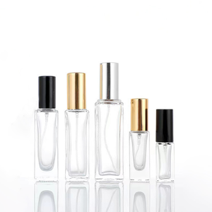 Flacon vaporisateur de parfum en verre carré miniature rechargeable vide de 4 ml, 5 ml, 6 ml pour échantillons - Product Image 3