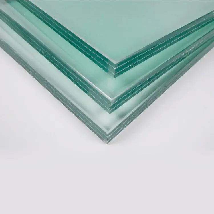 Punto di fusione del vetro bianco laminato temperato da 8mm 800 gradi Celsius clip per filo art vetro antideflagrante personalizzato