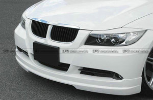 Alerón Delantero Tipo CS para E90 Pre-facelift Sedán/Station Wagon (Para Parachoques Normal) - Fibra de Vidrio, Fácil Instalación, EPR 2005-2008 - Product Image 1