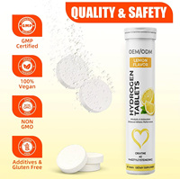 Comprimé effervescent à l'hydrogène H2 OEM/ODM, créatine monohydrate, dissolution rapide, résistance à la fatigue, complément énergétique