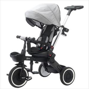 Vente en gros de tricycle multifonctionnel nouveau modèle CHAUD avec pneu en PU 12 pouces/10 pouces guidon en <span class=keywords><strong>TPR</strong></span> tricycle pliable en vente - Product Image 2
