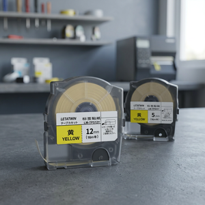 Cinta Adhesiva de Plástico para Etiquetas, Máquina de Numeración de Cableado MAX 50B 370/380/550A/E 10m - Product Image 3