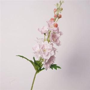 Nuovo Stile Realistico di Delphinium <span class=keywords><strong>Blu</strong></span> e Giacinto Viola in Lattice per Decorazioni Matrimoniali, Festa della Mamma e Laurea - Product Image 5