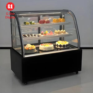 Vitrine de présentation de pain sur mesure, vitrine de pâtisserie, comptoir de bar à café moderne, aménagement intérieur de café, comptoir de desserts - Product Image 4