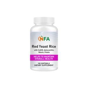 Cápsulas Blandas de Arroz de Levadura Roja de Marca Privada con CoQ10 y Astaxantina, Suplemento Antioxidante de Alta Potencia - Product Image 1
