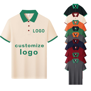 <span class=keywords><strong>Polo</strong></span> de <span class=keywords><strong>Hombre</strong></span> con Rayas <span class=keywords><strong>Verde</strong></span> Marino, Mezcla de Algodón, Manga Corta, Bloques de Color, Casual, Transpirable, Cómodo, con Logotipo Personalizado - Product Image 1