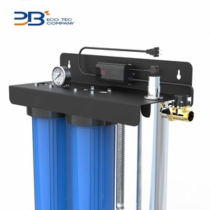 Pre-lọc treo tấm loại đôi ba giai đoạn lớn màu xanh 10/20 inch máy lọc nước với Bộ lọc UV cho toàn bộ ngôi nhà - Product Image 3