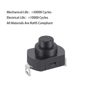 Small Household Appliance Self Locking Reset <strong>Switch</strong> 1NO Combination 250V 10A Steam <strong>Push</strong> Button <strong>Switch</strong> Heater <strong>Power</strong> <strong>Switch</strong> - Product Image 3