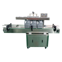 Kontinuierliche Flaschen-Aluminiumfolien-Versiegelungsmaschine Ölfass-Aluminiumfolien-Versiegelungsmaschine Elektromagnetische Induktions-Versiegelungsmaschine
