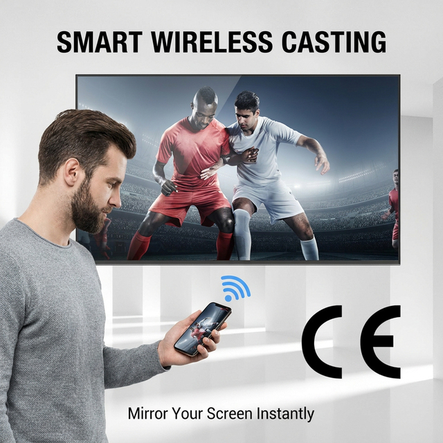 Low Price HDR Smart Ultra Thin LED TV with Android Webos google TV System Voice Remote WiFi Bluetooth USB Multi-Interfaces Home