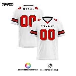 Jersey Sepak Bola Tim Massal OEM ODM Cetak Sesuai Permintaan Tambahkan Logo Kustom Nama Pribadi Atletik FBJ02-24017015 - Product Image 2
