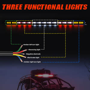 Tốt nhất hàng duy nhất siêu mỏng mỏng 32 inch UTV rzr Pro XP đuổi theo thanh ánh sáng - Product Image 4