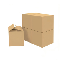Vente en gros de cartons en papier ondulé épais à 3, 5 et 7 plis, grands et solides, pour l'expédition et l'emballage