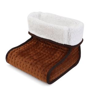 ที่คลุมขนแกะแบบล้างได้ซุปเปอร์ waremer ที่คลุมเท้าไฟฟ้าในฤดูหนาวและที่อุ่นขารองเท้าบูทให้ความร้อนใช้ในครัวเรือน - Product Image 3