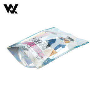 Custom Printed Smell Proof 3.5g Laser Holographic Cali Zip Lock Snack Chips Candy Cookies Doypack Stand up Pouch - Product Image 2
