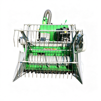 Moissonneuse-batteuse mini-tractée pour riz et blé |   Machine de récolte tout-en-un pour petites exploitations agricoles et champs en terrasses