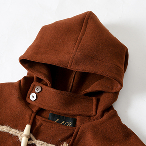 <span class=keywords><strong>Manteau</strong></span> en laine mi-long confortable et <span class=keywords><strong>chic</strong></span> pour <span class=keywords><strong>homme</strong></span> pour l'automne et l'<span class=keywords><strong>hiver</strong></span> <span class=keywords><strong>Manteau</strong></span> décontracté pour les affaires pour le temps froid - Product Image 2