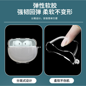 Étui souple transparent en TPU pour écouteurs, protection antichoc, épaisseur 2 mm - Product Image 5