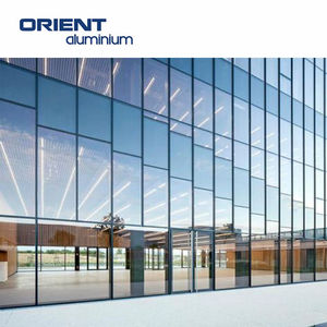 Mur-rideau en <span class=keywords><strong>aluminium</strong></span> haute performance, revêtement imperméable et <span class=keywords><strong>isolant</strong></span> thermiquement pour les extérieurs des bâtiments - Product Image 6