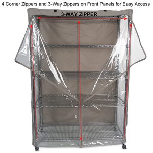 Copri mensola impermeabile trasparente in PVC, - Product Image 5