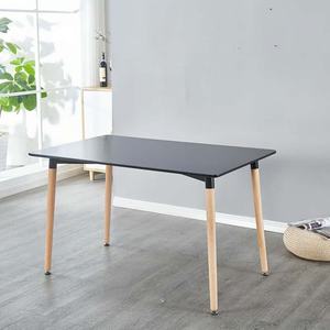 بيع بالجملة أثاث منزلي حديث رائج البيع من 6 كراسي شبيهة بطاولة خشبية لتناول الطعام - Product Image 2