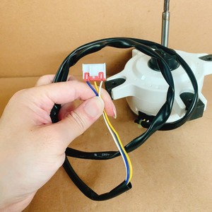 พัดลม WZDK34-38G-W มอเตอร์3สาย34W DC แบบย้อนกลับสำหรับเครื่องปรับอากาศ Midea ZWA228L22B กลางแจ้ง - Product Image 1