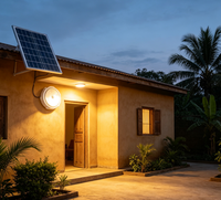 Plafonnier solaire LED ORG nouvelle génération à détection radar haute luminosité 6000K lumière du jour IP55 pour intérieur salon