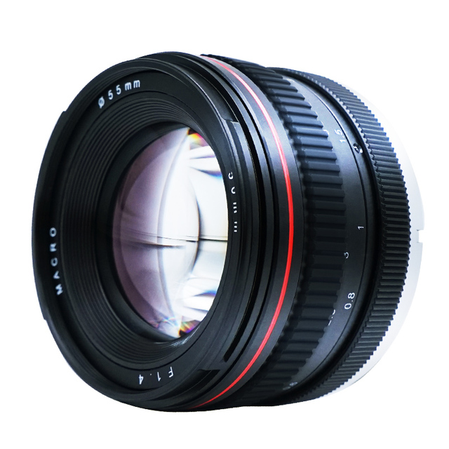 Focus Length 50mm F1.4 Fixed Focus Prime Camera Lens for Canon and Nikon Camera
