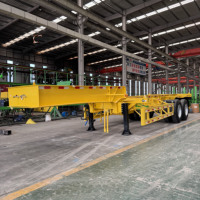 Semi Trailer Kerangka / Trailer Kerangka Kontainer / Semi Trailer Chassis