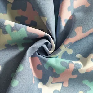 Factory Outlet TC Fabric Twill Fabric Ripstop Stock Textile Cotton Bedsheet Fabric 100% Cotton Printed