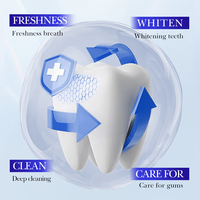 SADOER Dentifrice Blanchissant Probiotique Herbal 100g pour Protection, Élimination des Taches, Éclaircissement, Nettoyage en Profondeur, Haleine Fraîche Menthe, Usage Domestique
