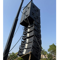 AM18-8 Subwoofer passif à ligne unique de 18 pouces, 800W, haut rendement, pour concerts en extérieur, scènes et événements sonores en direct