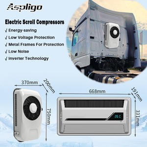 Электрический сплит-кондиционер для кабины 12В/24В, система переменного тока, 24-вольтовый стояночный кондиционер, электрический сплит-кондиционер для охлаждения - Product Image 4