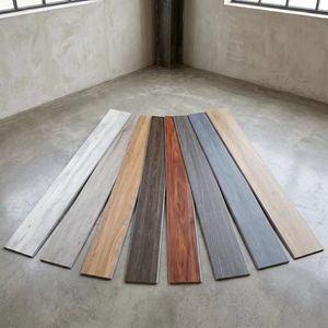 <span class=keywords><strong>Suelo</strong></span> <span class=keywords><strong>Vinílico</strong></span> SPC de Alta Resistencia de 6 mm, Color Madera Marrón Cálido, AC4, para Restaurantes y Centros Comerciales, WYRAX - Product Image 1