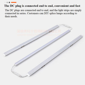 Profilé Led encastré à montage promotionnel sous éclairage d'armoire Led pour vitrine de <span class=keywords><strong>cuisine</strong></span>, <span class=keywords><strong>étagère</strong></span>s de congélateur - Product Image 5