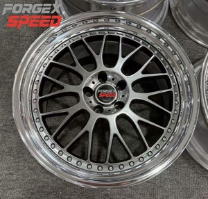 Jantes forgées sur mesure style mesh VS-XX 18 19 20 pouces, jantes à double paroi 2 pièces 5x114.3 5x120 pour BMW M3 M4 Lexus Toyota Crown - Product Image 2