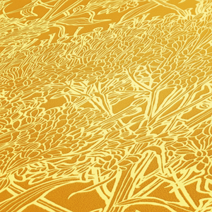 วอลเปเปอร์ไวนิลแบบไม่ทอ สีเหลืองจังเกิ้ล หรูหรา ผลิตในเยอรมนี สำหรับตกแต่งห้องนั่งเล่นและห้องครัว ขนาด 10.05x0.53 เมตร เหมาะสำหรับงานออกแบบโรงแรม - Product Image 1